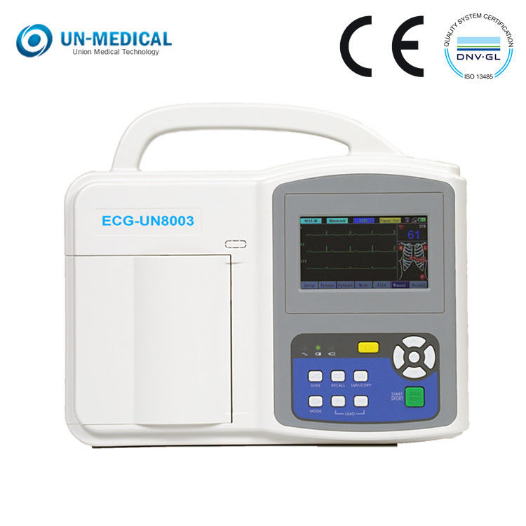 UN8003 मेडिकल एम्बुलेटरी नई ईसीजी मशीन डायग्नोस्टिक उपकरण सीई आईएसओ