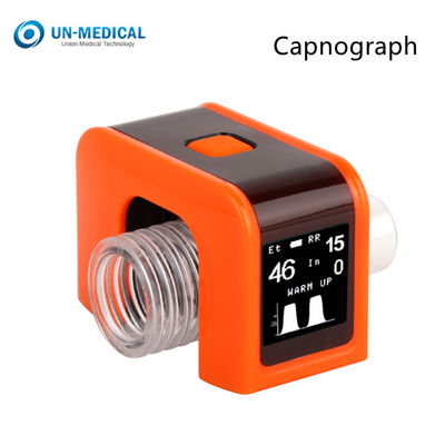 पोर्टेबल मेडिकल EtCO2 मॉनिटर Capnography EtCO2 सेंसर एंड टाइडल Co2 मॉनिटर;