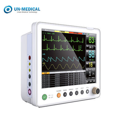 PM9000C पोर्टेबल रोगी मॉनिटर वयस्क पीडिया बेडसाइड रोगी निगरानी प्रणाली